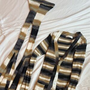 Live The Process Multicolor Boot Cut Pants